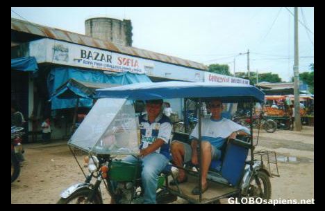 Postcard Typical transportation