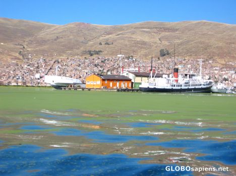 Postcard Lake Titikaka