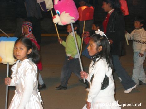 Postcard Children's Parade