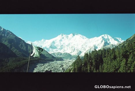 Postcard Nanga Parbat - Fairy Meadows