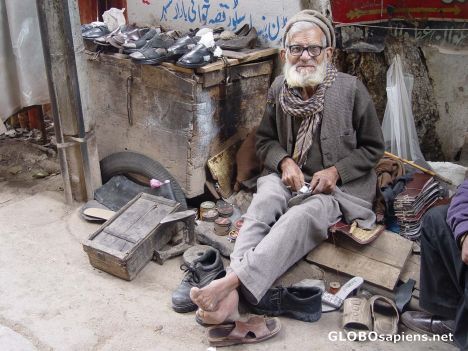 Postcard Shoe Maker