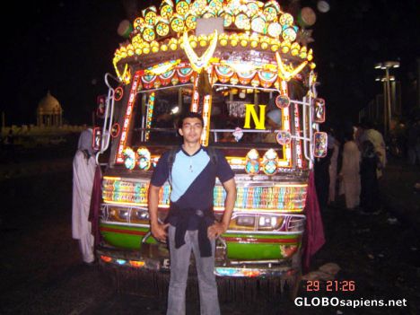 Postcard Yup dats A bus.. he he