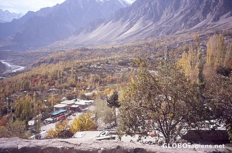 Postcard Pakistan 2008, Karimabad, Baltit Fort