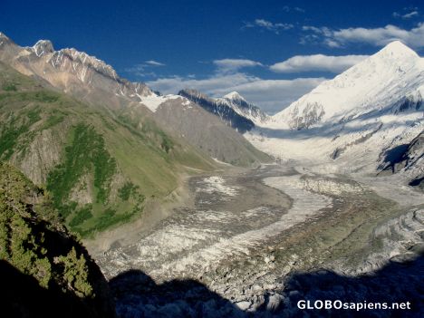 Postcard Diran Pk and Minapin Glacier