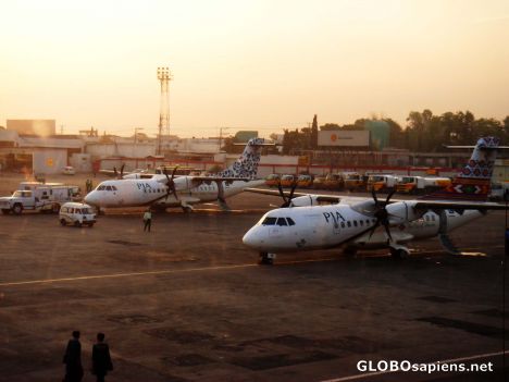 Postcard to Gilgit at sunrise