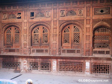 Postcard Wooden Palace