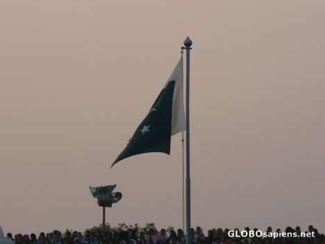 Postcard Folded flag