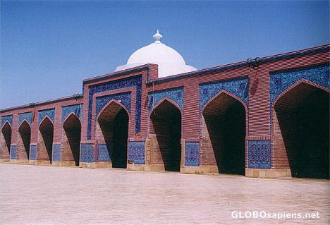 Postcard shahjahan mosque