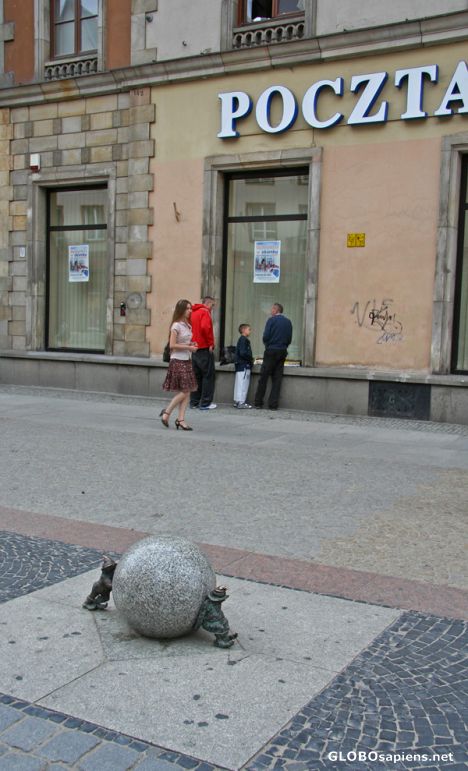 Postcard Wroclaw Gnome 6