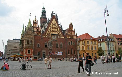 Postcard Town Hall