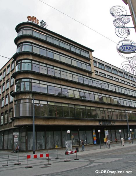 Postcard Petersdorff Department Store