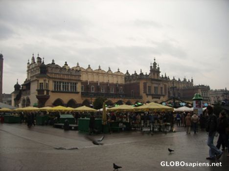 Postcard Krakow Market Place