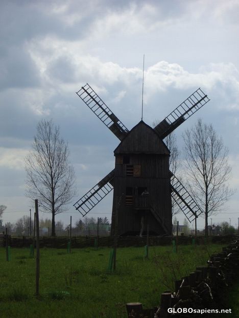 Postcard Old mill