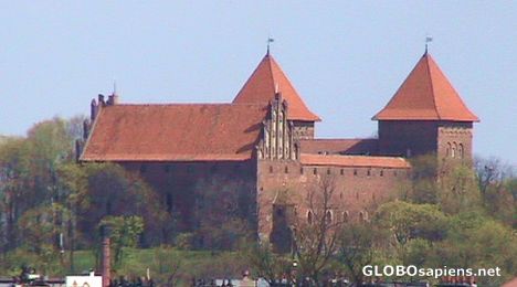 Postcard Niedzica Castle