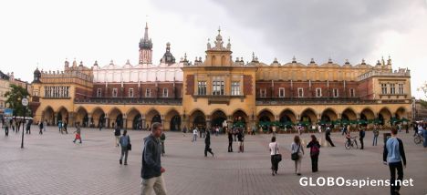 Postcard cloth hall - sukiennice - Cracow