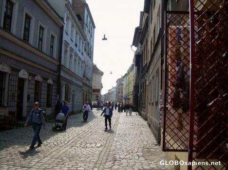 Postcard Street in Kazimierz