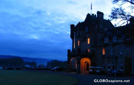 Postcard Skibo Castle - Scotland
