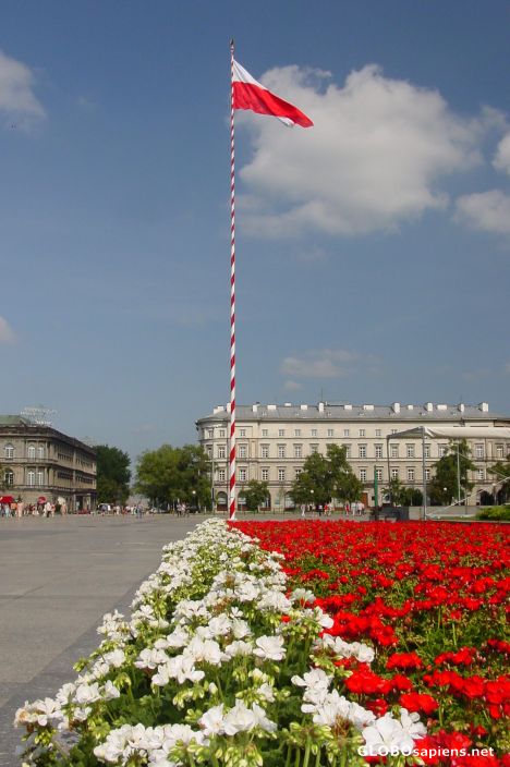 Postcard Warsaw Centrum