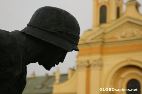 Postcard Monument of Warsaw Uprising 2