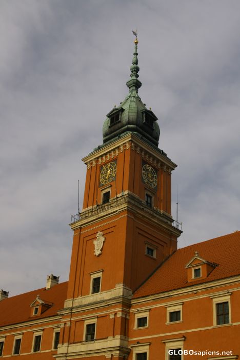 Postcard Tower of the Royal Castle