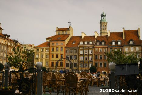 Postcard Market Sqaure in the Old Town