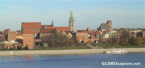 Postcard Panoramic Torun