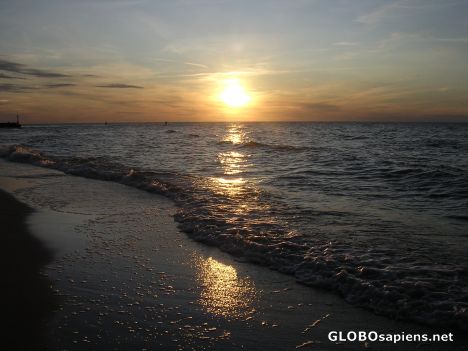 Postcard Sunset in Rowy