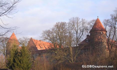 Postcard Castle in Bytów