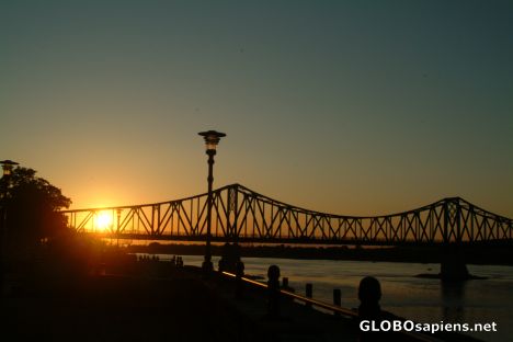 Postcard Sunset in Wloclawek