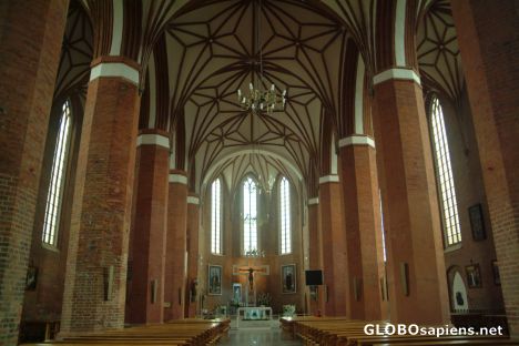 Postcard Basilica St. Catherine - Interior