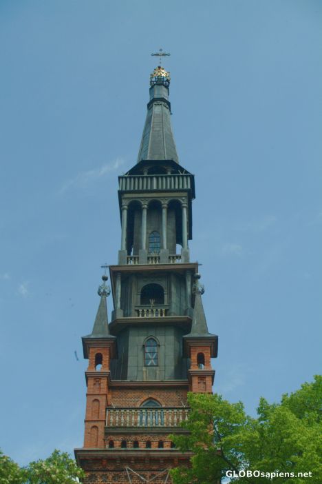 Postcard Licheń Stary - Church St. Dorothy