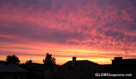 Postcard Sunset as seen from my balcony