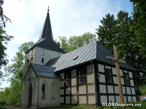 Postcard Wytowno - Church of Sts. Francis of Assisi
