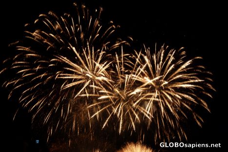 Postcard Festival fireworks - Ustka 2010