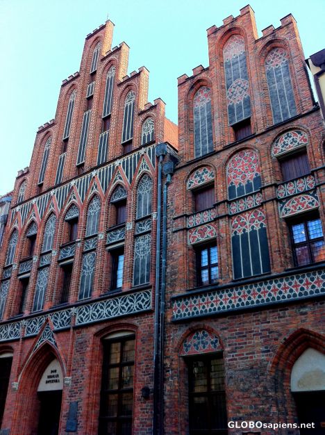 Postcard Torun (PL) - Nicolaus Copernicus's birthplace