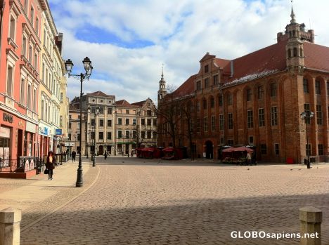 Postcard Torun (PL) - Rynek Staromiejski
