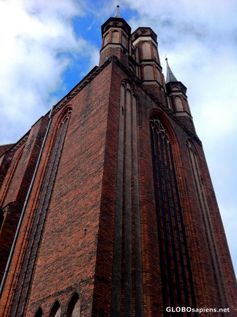 Postcard Torun (PL) - the Virgin Mary Church