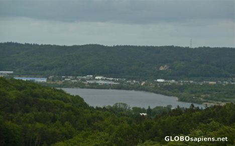 Postcard View from the Eye of the Kashubian