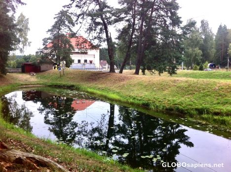 Postcard Dębnica Kaszubska