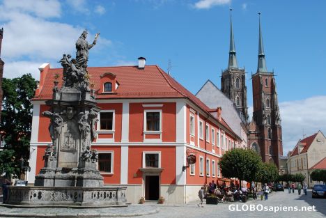 Postcard Ostrów Tumski