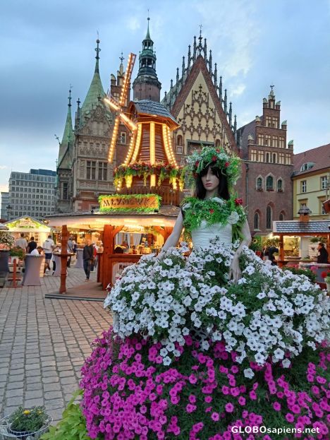 Postcard Flower Power
