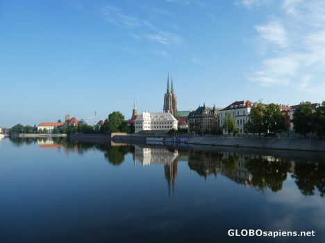 Postcard The Oder