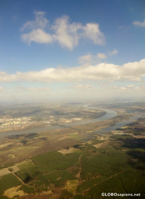Postcard Aerial view