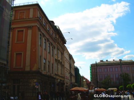 Postcard Shabby facades