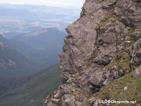 Postcard Tatry Mountains.