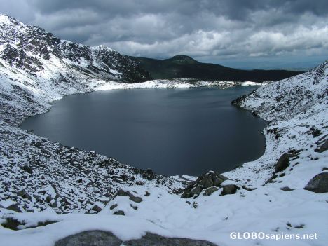 Postcard Tatry Mountains.