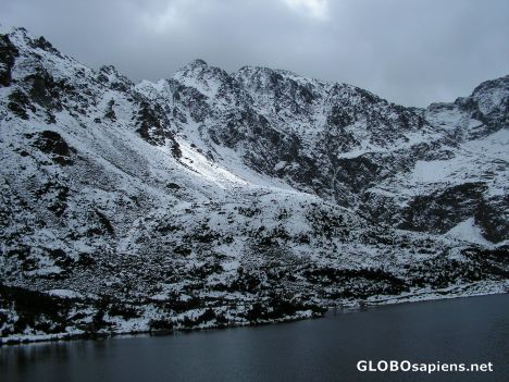 Postcard Tatry Mountains.