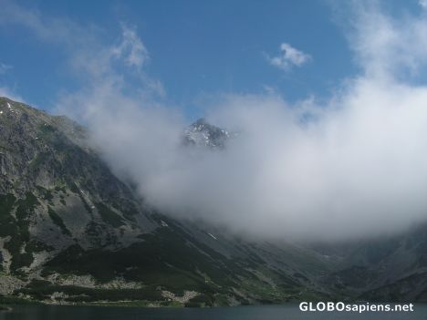 Postcard Tatry Mountains.