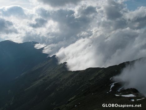 Postcard Tatry Mountains.