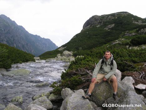 Postcard Tatry Mountains.
